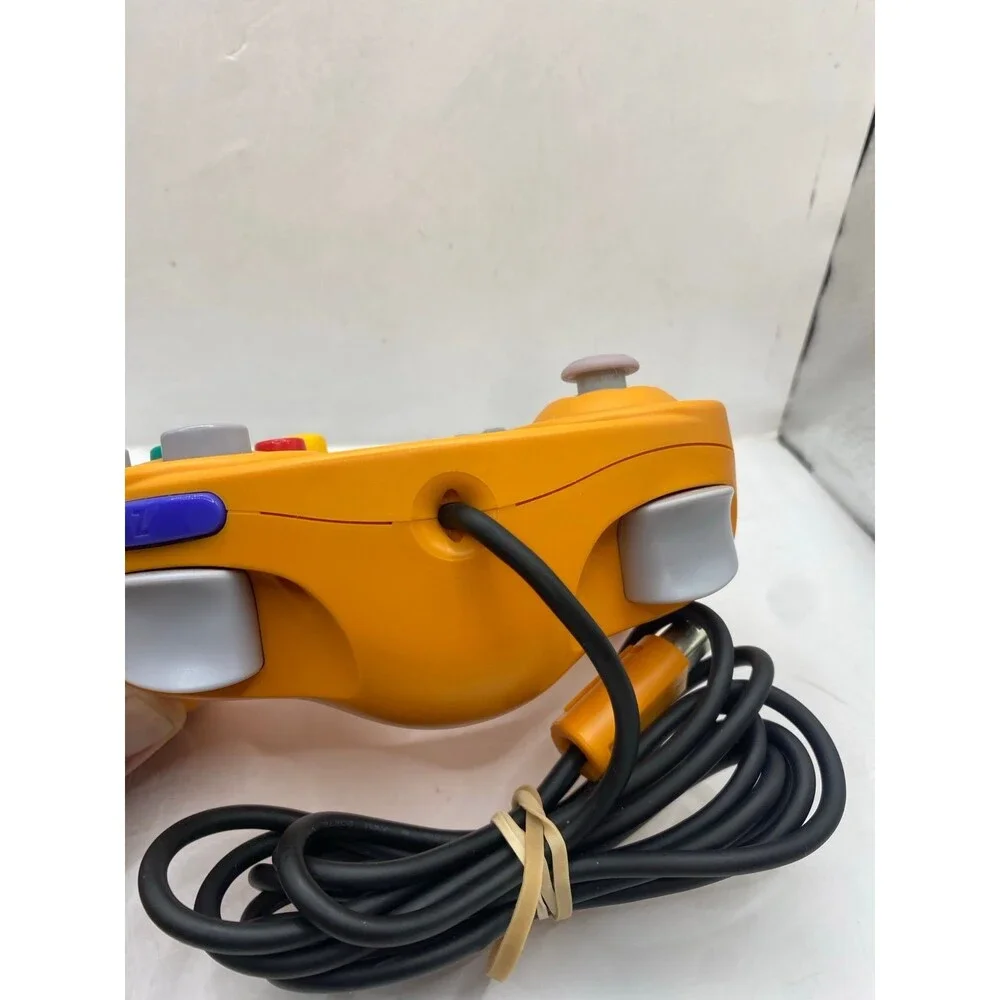 Nintendo GameCube Official OEM Spice Orange Controller DOL-003 Tight Stick